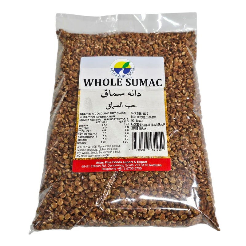 Whole Sumac 250g