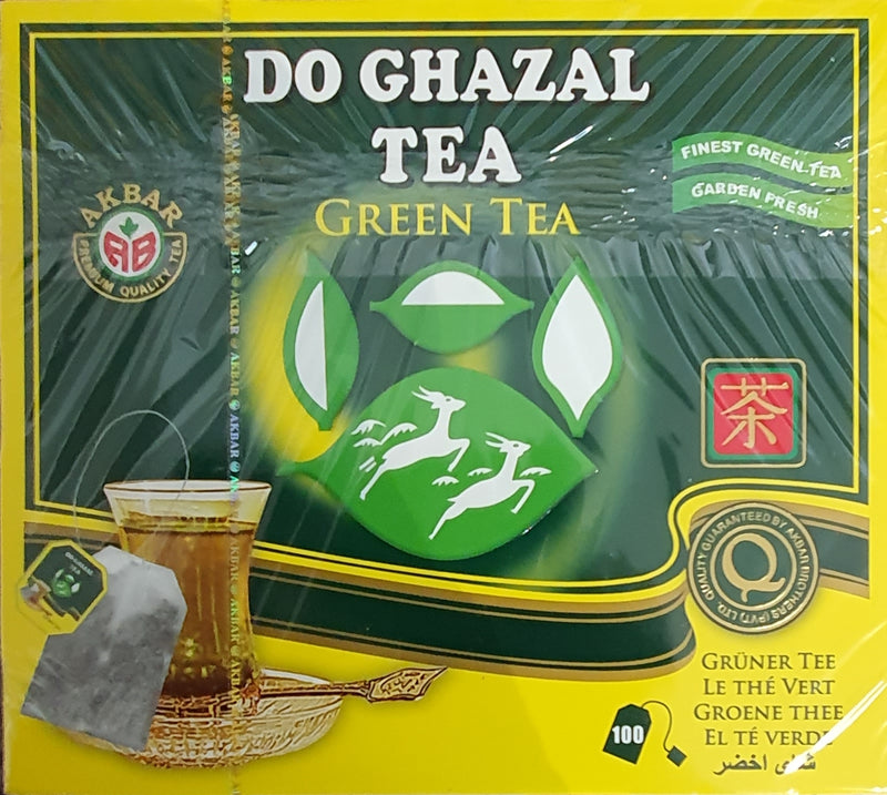 Do Ghazal Green Tea Bags 100 Bags