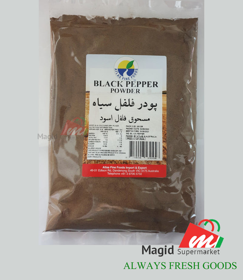 Black Pepper Powder 250 Gr پودر فلفل سیا