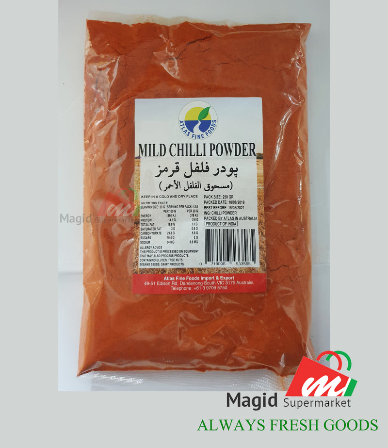 Mild Chilli Powder 250 Gr پودر فلفل قرمز