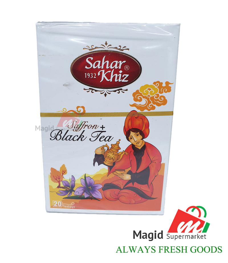 SAFFRON BLACK TEA